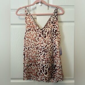 NWT Stars Above - Leopard Print Sleep cami top xxl